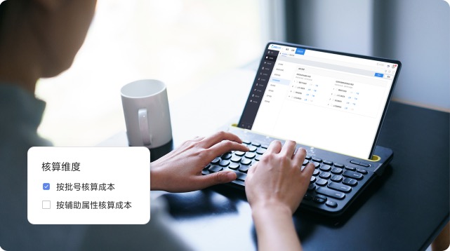 多维度成本核算，清晰可控