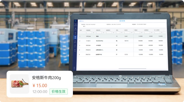 在线/离线调价，实时管控价格